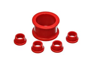 Honda CRX Steering Rack Bushing Set - Energy Suspension - Rack And Pinion Bushing Set - Red - `96-`00